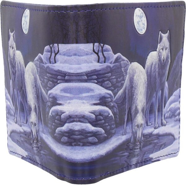 Artist Collections~ Warriors of Winter Lisa Parker Wallet 10cm Blue, PU