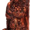 Magicun Altar~Dryad Design Seated Norse Goddess Idunna Statue Wood Finish