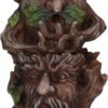 Light Collection~Forest Elders Backflow Incense Burner 19cm, Brown