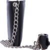Band Merchandise~ B5217R0 Officially Licensed Slipknot Flaming Goat Logo Wallet with Chain, Black, 11cm