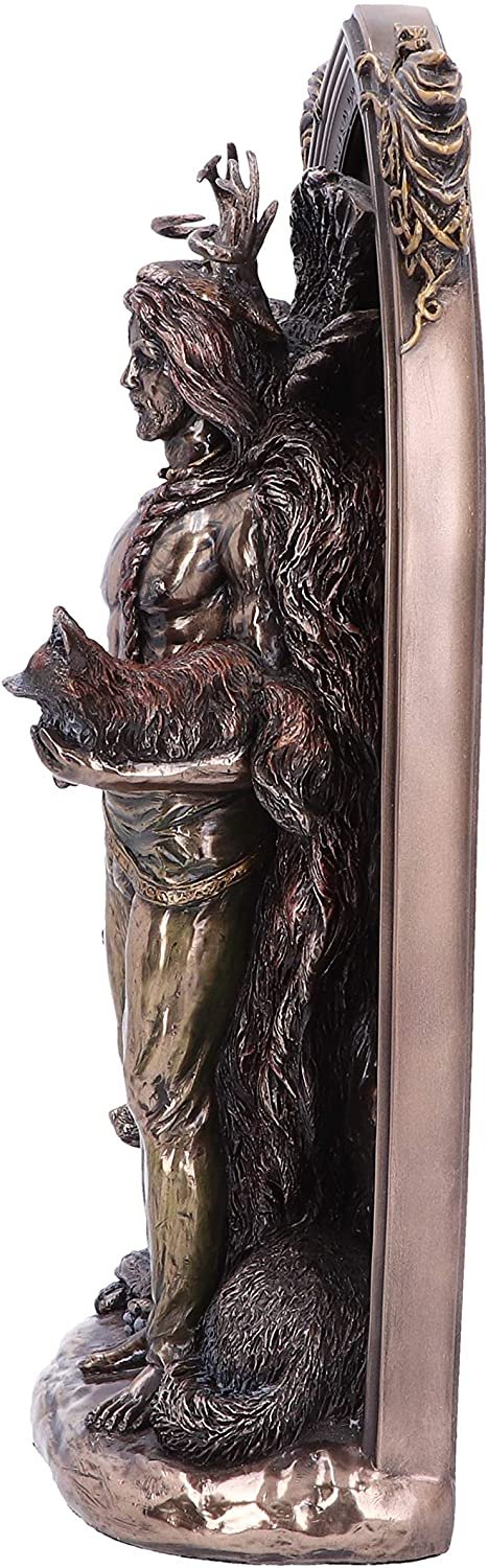 Mythology Collection~ H4739P9 The Druid by Ruth Thompson 27cm, Resin, Bronze, One Size