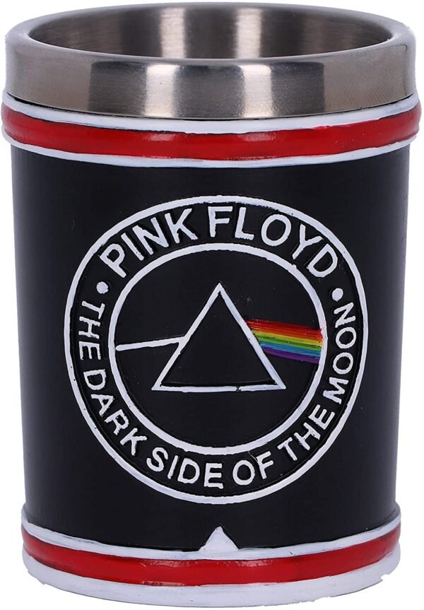 Band Merchandise~ B4897P9 Pink Floyd Darkside of The Moon Tour Shot Glass, Black, 7cm