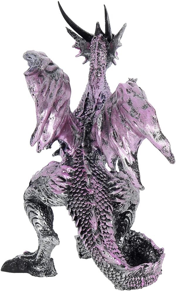 Nemesis Now Purple Dragon Protector Figurine 18cm Purple