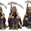 Magicun N.Giftware~Something Wicked (Set of Three) Figurine 13 cm Black, Size 24cm