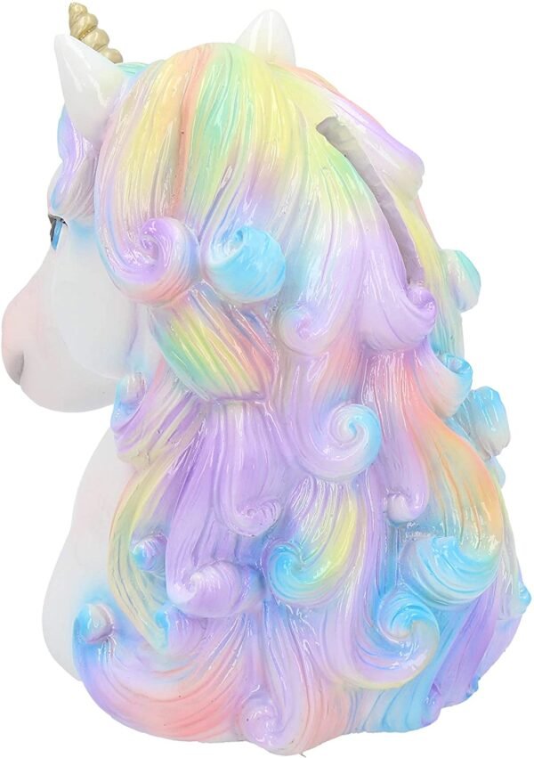 Fantasy Collection~ Magic Money Unicorn Money Box 17cm White
