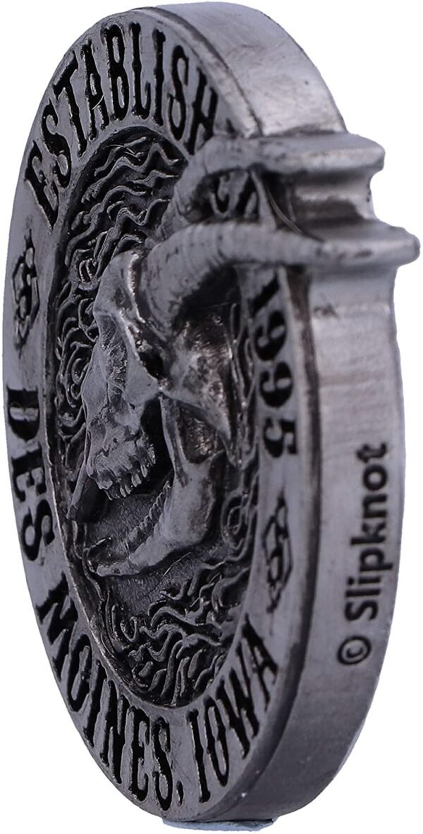 Band Merchandise~ Officially Licensed Slipknot Flaming Goat Fridge Magnet, Silver, 6cm