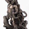 Magic  Collection~9 Inch Slaying of Hydra Second Labor of Hercules Greek Roman Monster Battle Hero Heracles Antique Bronze Finish Statue