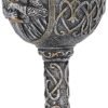 Magicun N.Giftware~Armoured Goblet Goblet 22cm Grey