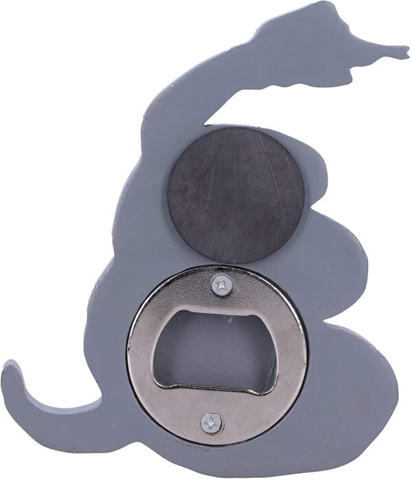 Band Merchandise~ Officially Licensed Metallica Black Album Snake Bottle Opener Fridge Magnet, 11cm