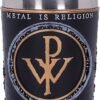 Band Merchandise~ Officially Licensed Powerwolf Metal is Religion Rock Band Shot Glass, Black, 8.5cm