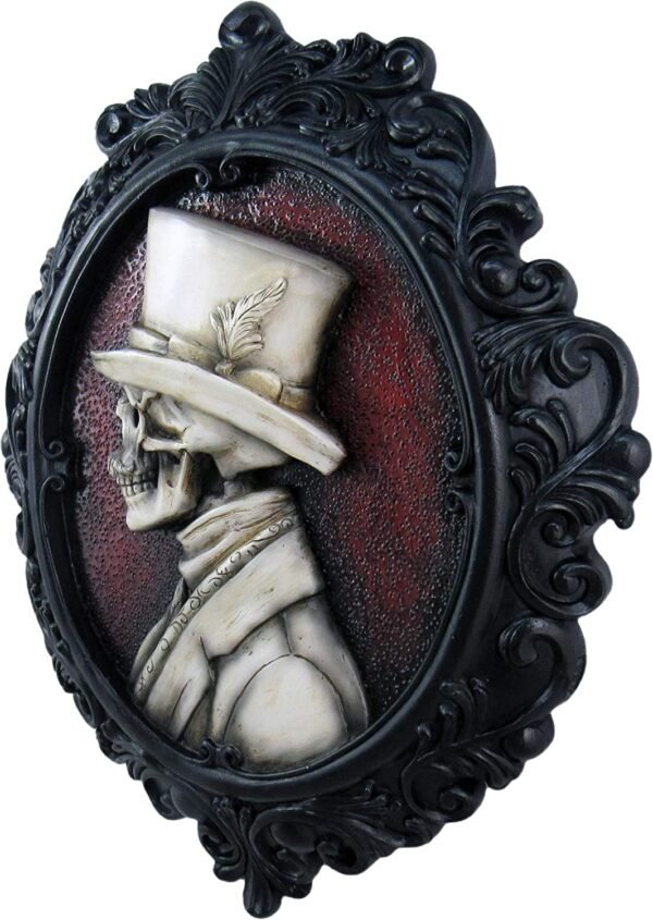 Magic  Collection~World of Wonders Victorian Gothic Collection Cameo Count Vladimir Gothic Wall Sculptures | Halloween Decorations | Hallway Wall Art | Fall Decorations for Home | Spooky Decor -13.75"