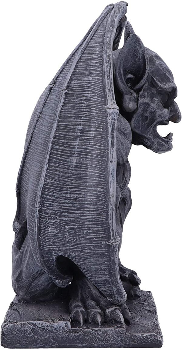 Dark Collection~Adalward Dark Black Grotesque Gargoyle Figurine, 26cm