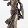 Magic  Collection~8 5/8 Inch Santeria Orishas Obba River Goddess Cold Cast Resin Bronze Finish Statue Shrine Idol