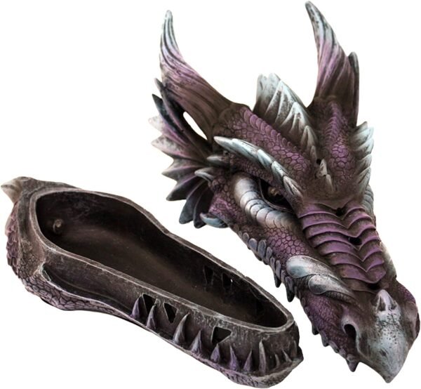 Fantasy Collection~ Ladon's Possession Incense Burner 31cm Purple