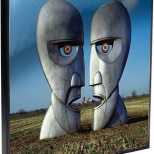 Magicun N.Giftware~Pink FloydThe Division Bell Crystal Clear Picture, MDF, Blue, One Size