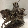 Magic  Collection~Odin Riding Sleipnir Sculpture Followed by Wolf