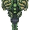 Dark Collection~Absinthe La Fee Verte Green Goblet Wine Glass, Polyresin, 20cm