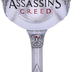 Officially Licensed Assassins Creed White Game Goblet, Resin w. Stainless Steel