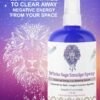 Witchcraft~White Sage Smudge Spray Cleanses Negative Energy. Infused with Spirits of Protection and Abundance. Best Alternative to Sage Smudge Sticks