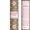 Witchcraft~Tranquility Champa 11" Incense Sticks Pack of 20 Each Long Lasting Aroma Stick Lasts 60+ Minutes Pure Ingredients Make These Agarbathi Perfect for Environmental Scenting and Aromatherapy