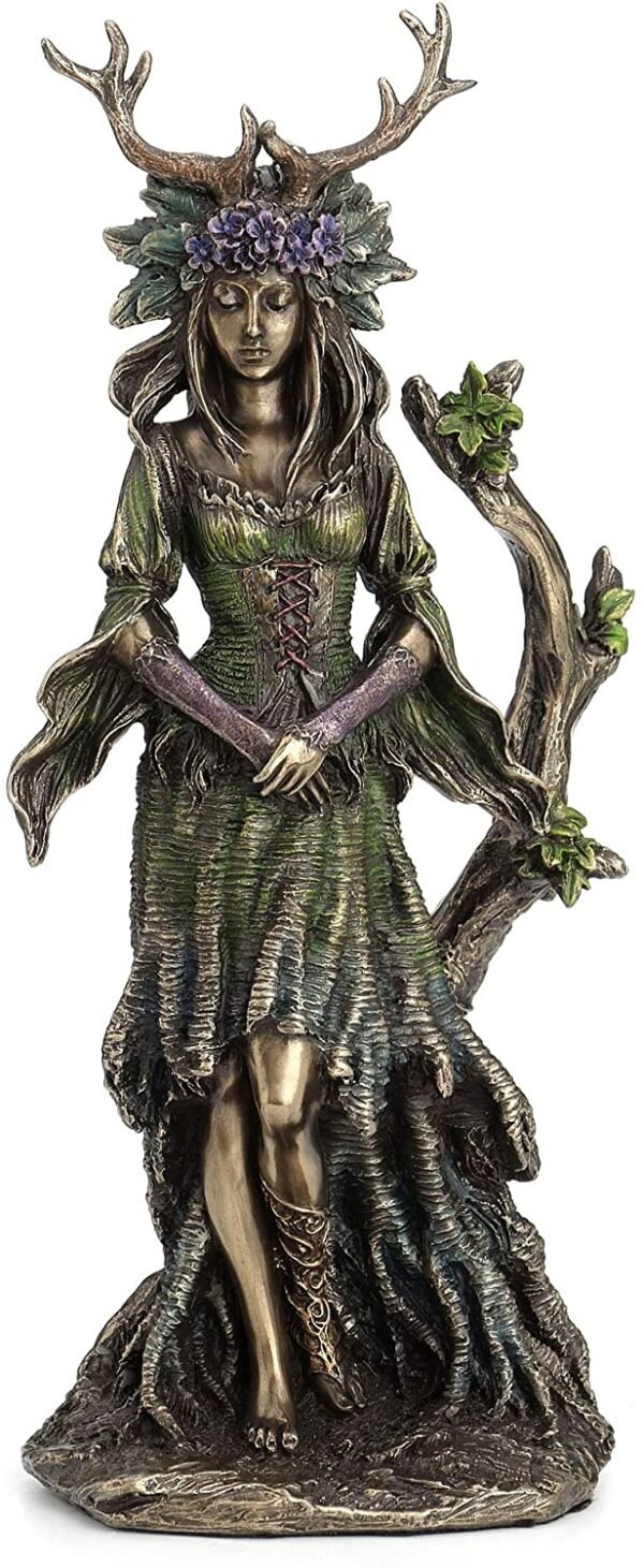 Witchcraft~Veronese Design Guardian Goddess of The Trees Bronze Finished Statue