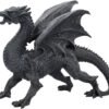Magicun N.Giftware~Dragon Watcher Figurine 28.5cm Black