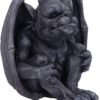 Dark Collection~Hugo Dark Black Grotesque Gargoyle Figurine, 12.5cm