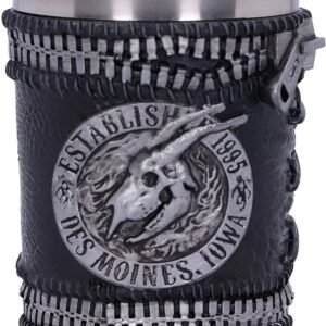 Band Merchandise~ Officially Licensed Slipknot Flaming Goat Logo Shot Glass, Black, 8.5cm