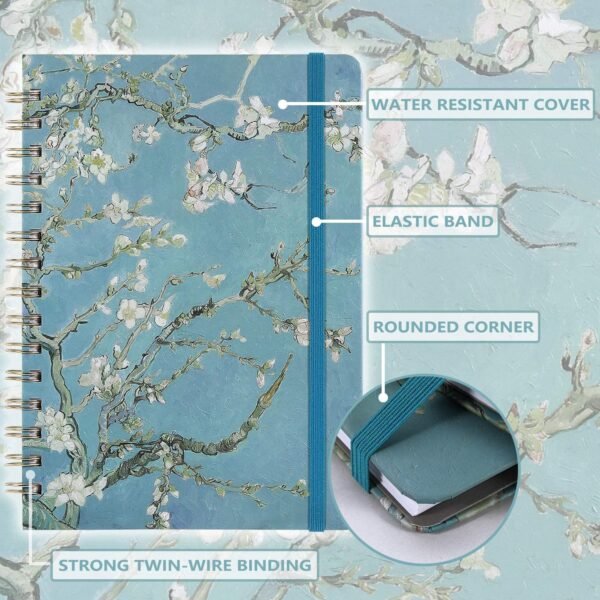 Witchcraft~Ruled Journal/Notebook- Lined Journal, 6.3" X 8.35", Hardcover, Back Pocket, Strong Twin-Wire Binding with Premium Paper, College Ruled Spiral Notebook/Journal, Perfect for School, Office & Home