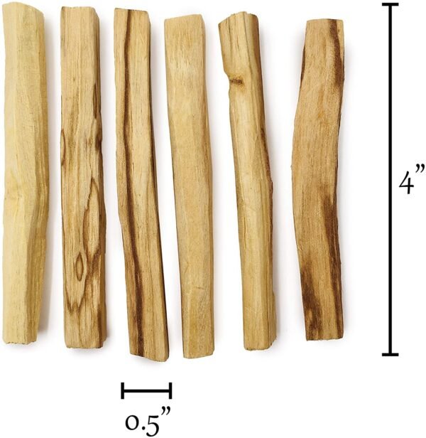 Witchcraft~Premium Palo Santo Holy Wood Incense Sticks, for Purifying, Cleansing, Healing, Meditating, Stress Relief. 100% Natural and Sustainable, Wild Harvested. (6)