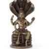 Magic  Collection~Shesha Vishnu Sheshanaga Statue Sculpture 7.2" Tall
