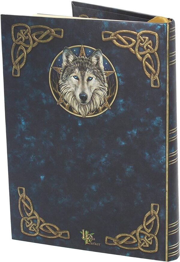 Artist Collections~ Wild One Lisa Parker Journal 18cm Blue, Coated, Wood Free Paper, Size, 17cm