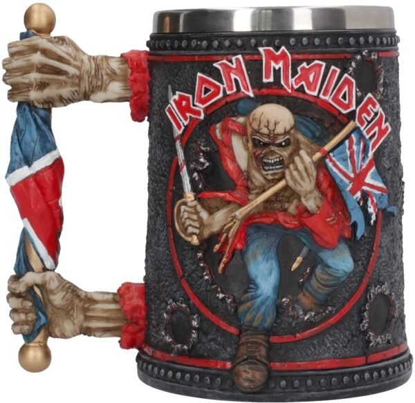 Magicun N.Giftware~Iron Maiden Tankard Mug 14cm Black