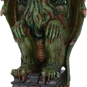 Artist Collections~ James Ryman Green Cthulhu Figurine Ornament, 32cm