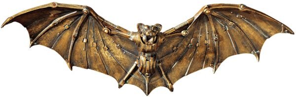 Magicun  Collection~Design Toscano Cyber Bat Steampunk Wall Sculpture
