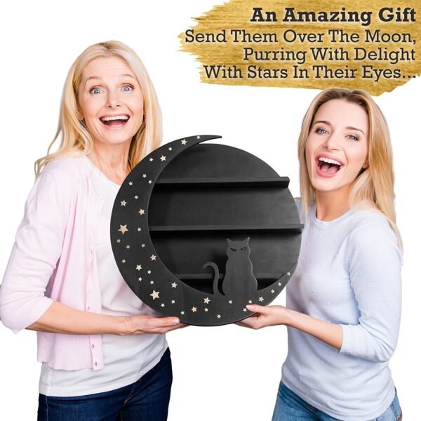 Cat Wall Display  Cat-Shaped Floating Shelves Wall Decor