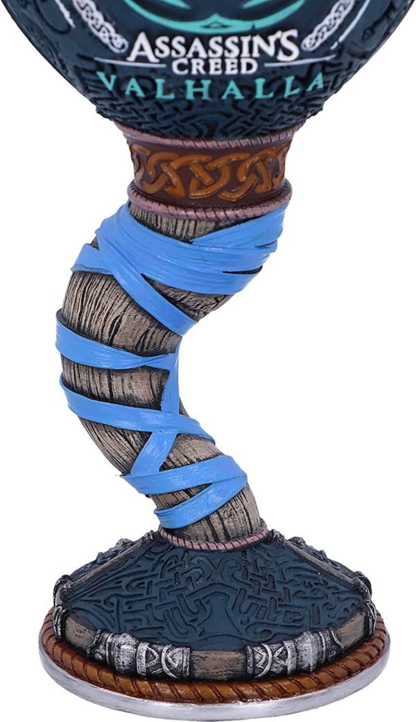 Officially Licensed Assassins Creed Valhalla Viking Game Goblet, Resin w. Stainless Steel