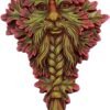 Light Collection~Mabon Wisdom Wall Plaque 21.5cm, Resin, Red