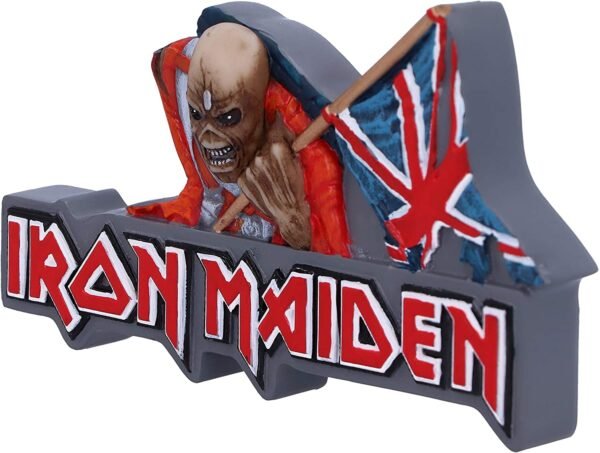 Band Merchandise~ Officially Licensed Iron Maiden The Trooper Eddie Fridge Magnet, Red, 10cm