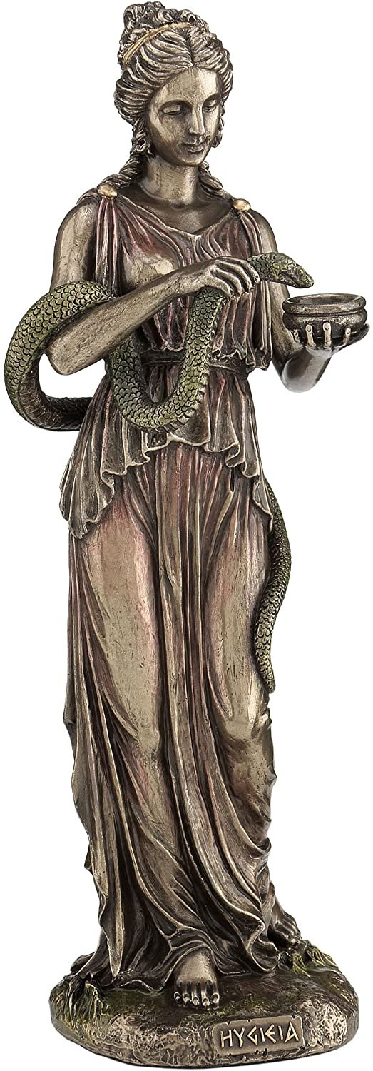 Magicun  Collection~JFSM INC Hygeia Greek Goddess of Health Statue Sculpture
