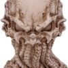 Artist Collections~ James Ryman Green Cthulhu Skull Figurine Ornament, Natural, 20cm
