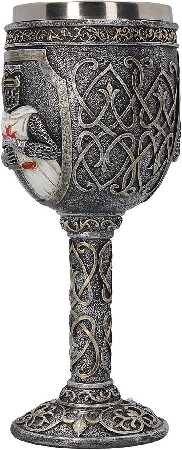 Magicun N.Giftware~Templars Goblet Goblet 22cm Grey