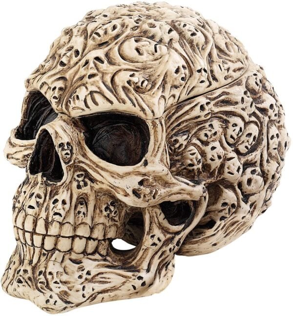 Magic  Collection~Design Toscano CL76381 Skull's Soul Spirit Sculptural Box,Full Color
