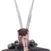 Artist Collections~ Spiral Gothic Enslaved Angel in Chains Figurine, Silver, 27.5cm