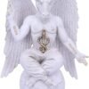 Magicun N.Giftware~Dark Lord 26cm White Baphomet Figurine