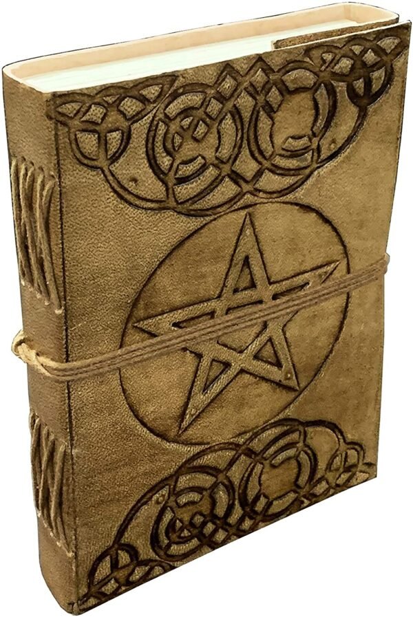 Witchcraft~Leather Journal | Leather Blank Book | Leather Sketchbook | Leather Notebook | Leather Travel Diary | Leather Diary for Travel | Leather Travel Journal for Men and Women