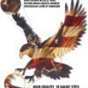 Magic  Collection~3D Metal Wall Art - Bald Eagle American Flag Wall Decor - Patriotic Country Wall Art - Handmade in the USA for Use Indoors or Outdoors