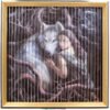 Artist Collections~ Anne Stokes Wolves Kinetic Picture 43cm, PVC Board, PS Frame, Paper, Black