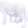 Animal Collection~ U4774P9 Winter Offspring Figurine 27.5cm, Resin, White, One Size