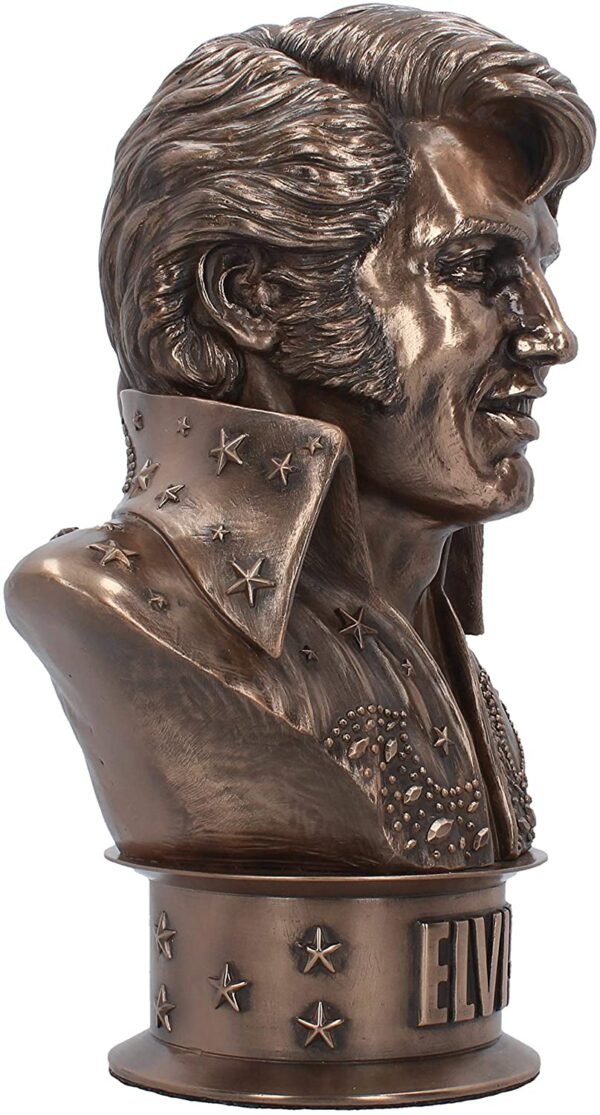 Magicun N.Giftware~Bronze Elvis Bust Figurine 33cm, us:one Size